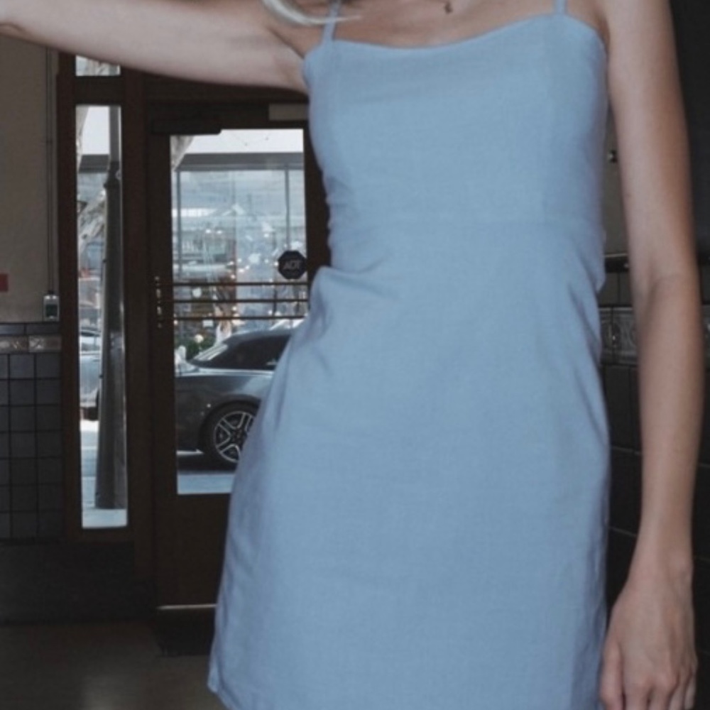 Brandy Melville Karla Dress in Blue